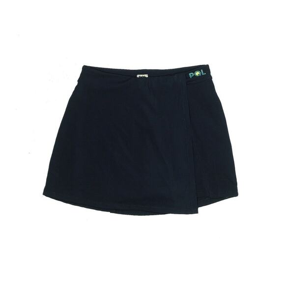 NWOT PQL Wrap Court Tennis Golf Skort Skirt Navy Blue Large - Picture 2 of 4